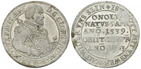 Georg Friedrich, Zinnabschlag des 1/4 Reichtalers 1603 

Deutschland, Preussen. Georg Friedrich der Ältere (1556-1603). Zinnabschlag des 1/4 Reichta...