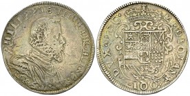 Milano, AR 100 Soldi o Filippo 1605, rara 

Italia, Ducato di Milano. Filippo III di Spagna (1598-1621). AR 100 Soldi o Filippo 1605 (41 mm, 27.39 g...