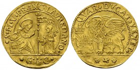 Francesco Loredan, AV Quarto di ducato da 2 Zecchini 

Venezia. Francesco Loredan doge CXVI (1752-1762). AV Quarto di ducato da 2 zecchini (30 mm, 6...