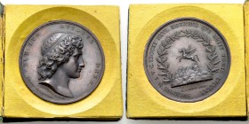 Ferdinando II di Borbone, AE Medaglia 1830 

Ferdinando II di Borbone (1810-1859). AE Medaglia 1830 (41 mm, peso totale 54.92 g). Per gli uomini ill...