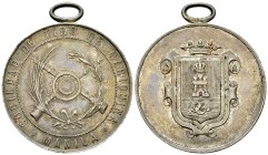 Schweiz/Philippinen, AR Schützenmedaille o.J. (1895) 

Schweiz/Philippinen. AR Medaille o.J. (1895) (38 mm, 25.87 g), Sociedad de tiro de Mariquina....