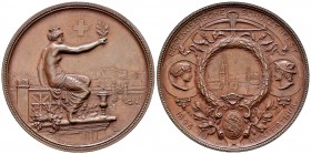 Winterthur, CU Medaille, Eidg. Schützenfest 1895 

Schweiz, Eidgenossenschaft. Winterthur. CU Medaille 1895 (45 mm, 39.07 g), auf das eidg. Schützen...