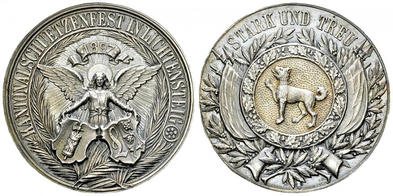 Lichtensteig, AR Medaille 1897, Kant. Schützenfest 

Schweiz, Lichtensteig. AR...