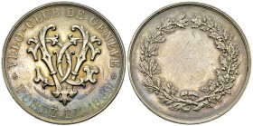 Genf, AR Medaille 1869, Vélo-Club 

Schweiz. Genf, Stadt. AR Medaille 1869 (51 mm, 57.83 g), Vélo-Club de Genève, Fondé en 1869. Von V. Schlüter.
...