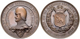 Bern, AE Medaille 1891, 700 Jahrfeier 

Schweiz. Bern, Stadt. AE Medaille 1891 (50 mm, 59.95 g). Auf die 700 Jahrfeier der Stadtgründung. Von F. Hom...