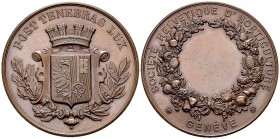 Genf, AE Medaille o.J., Société Helvétique d'horticulture 

Schweiz. Genf, Stadt. AE Medaille o.J. (46 mm, 43.14 g), Société Helvétique d'horticultu...