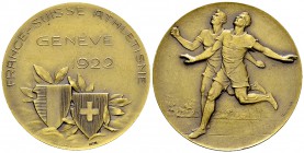Genf, AE Medaille 1922, France-Suisse athlétisme 

Schweiz. Genf, Stadt. AE Medaille 1922 (40 mm, 24.36 g), France-Suisse athlétisme.

FDC.