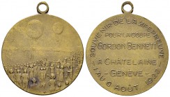Genf, AE Medaille 1922, Gordon-Bennett-Cup 

Schweiz. Genf, Stadt. AE Medaille 1922 (28 mm, 10.60 g), in Erinnerung an die XI. Austragung des Gordon...