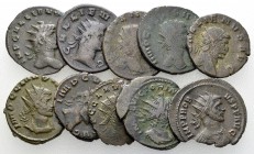 Lot of 10 Roman AE Antoniniani 

Lot of ten (10) Roman AE Antoniniani.

Mostly very fine. (10)

Lot sold as is, no returns.