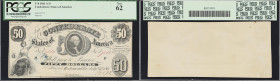 T-8. Confederate Currency. 1861 $50. PCGS Currency New 62.