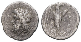 GRÈCE ANTIQUE - GREEK
Sicile, Agrigente. Diobole ND (278-275 av. J.-C.).
HGCS.2,110 ; Cuivre - 1,14 g - 18,5 mm - 3 h
TTB.