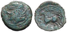 GAULE - CELTIC
Suessions. Bronze CRICIRV, Classe III, var. 1 ND (second tiers du Ier siècle avant J.-C. et période pré-augustéenne).
LT.7951 - DT.554 ...