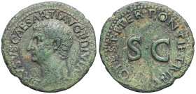 EMPIRE ROMAIN - ROMAN
Tibère (14-37). As, pour Drusus ND (22-23), Rome.
RIC.45 ; Bronze - 9,99 g - 29 mm - 12 h
Légère corrosion. TTB.
