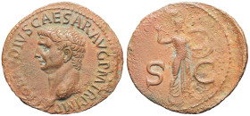 EMPIRE ROMAIN - ROMAN
Claude (41-54). As ND (42-43), Rome.
RIC.116 ; Bronze - 8,76 g - 29 mm - 6 h
Patine rouge. TTB.