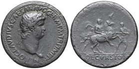 EMPIRE ROMAIN - ROMAN
Néron (54-68). Sesterce ND (62-68), Rome.
RIC.107 ; Bronze - 27,57 g - 36 mm - 6 h
Flan légèrement fissuré. TTB.