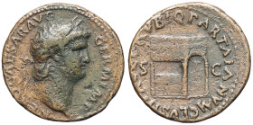 EMPIRE ROMAIN - ROMAN
Néron (54-68). As ND (62-68), Rome.
RIC.306 ; Bronze - 10,89 g - 26 mm - 7 h
TB à TTB.