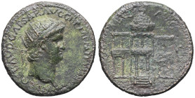 EMPIRE ROMAIN - ROMAN
Néron (54-68). Dupondius ND (62-68), Rome.
RIC.186 ; Bronze - 14,66 g - 28,5 mm - 6 h
Revers corrodé. TB.