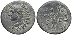 EMPIRE ROMAIN - ROMAN
Vitellius (69). As ND (69), Tarragone.
RIC.43 ; Bronze - 12,19 g - 28,5 mm - 6 h
TTB.