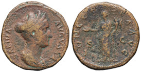 EMPIRE ROMAIN - ROMAN
Sabine (128-136). As ND (136-138), Rome.
RIC.2587 ; Bronze - 14,03 g - 26 mm - 5 h
TB.