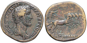 EMPIRE ROMAIN - ROMAN
Antonin le Pieux (138-161). Sesterce ND (140-144), Rome.
RIC.654 ; Bronze - 27,03 g - 32 mm - 5 h
TB à TTB.