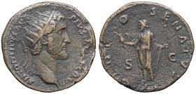 EMPIRE ROMAIN - ROMAN
Antonin le Pieux (138-161). Dupondius ND (140-144), Rome.
RIC.660A ; Bronze - 11,37 g - 26 mm - 11 h
TTB.