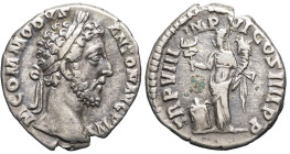 EMPIRE ROMAIN - ROMAN
Commode (177-192). Denier ND (183), Rome.
RIC.62 ; Argent - 3,51 g - 17,5 mm - 6 h
TTB.
