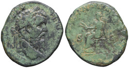 EMPIRE ROMAIN - ROMAN
Pertinax (192-193). Sesterce ND (193), Rome.
RIC.20 ; Bronze - 20,66 g - 31,5 mm - 12 h
B à TB.