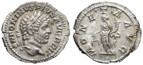 EMPIRE ROMAIN - ROMAN
Caracalla (198-217). Denier ND (213), Rome.
C.165 - RIC.224 ; Argent - 2,90 g - 19,5 mm - 6 h
Superbe.