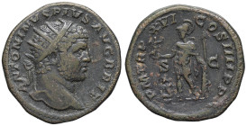 EMPIRE ROMAIN - ROMAN
Caracalla (198-217). Dupondius ND (213), Rome.
RIC.501 ; Bronze - 13,74 g - 26 mm - 1 h
TTB.