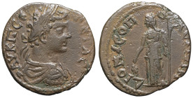 EMPIRE ROMAIN - ROMAN
Geta (198-212), Mésie inférieure. Bronze ND, Dionysopolis.
Varbanov 487 ; Bronze - 6,01 g - 22 mm - 6 h
TTB.