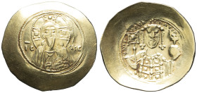 EMPIRE BYZANTIN - BYZANTINE
Michel VII (1071-1078). Histaménon nomisma ND, Constantinople.
BC.1868 ; Or - 4,21 g - 27 mm - 6 h
En or pale. Superbe.