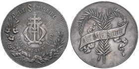 ALGÉRIE - ALGERIA
IIIe République (1870-1940). Médaille, petit séminaire de Notre-Dame-Saint-Louis d’Alger ND, Paris.
Esc.- ; Bronze argenté - 34,84 g...