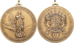 ALGÉRIE - ALGERIA
République. Médaille, les anciens de Notre-Dame de Santa Cruz d’Oran 1986.
Esc.- ; Bronze - 124,70 g - 70 mm
Superbe.