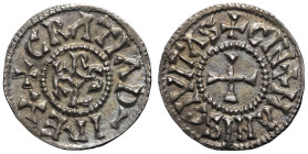 FRANCE / CAROLINGIENS - FRANCE / CAROLINGIAN
Charles II le Chauve (840-877). Denier ND, Le Mans.
P.420-422 - MG.905 ; Argent - 1,73 g - 19,5 mm - 9 h
...
