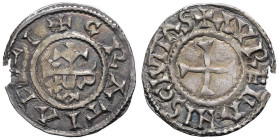 FRANCE / CAROLINGIENS - FRANCE / CAROLINGIAN
Eudes (888-898). Denier ND (888-898), Orléans.
P.523 - MG.1323 - MEC.978 v. ; Argent - 1,71 g - 20 mm - 3...
