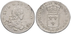 FRANCE / CAPÉTIENS - FRANCE / ROYAL
Louis XV (1715-1774). Tiers d’écu de France 1723, A, Paris.
Dy.1667A - G.306 ; Argent - 7,97 g - 27,5 mm - 6 h
Fra...