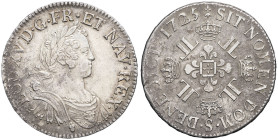 FRANCE / CAPÉTIENS - FRANCE / ROYAL
Louis XV (1715-1774). Écu aux huit L 1725, S, Reims.
Dy.1670 - G.320 (R4) - Dav.1329 ; Argent - 23,36 g - 38 mm - ...