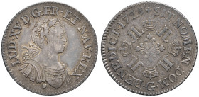 FRANCE / CAPÉTIENS - FRANCE / ROYAL
Louis XV (1715-1774). Quart d’écu aux huit L 1725, G, Poitiers.
Dy.1672 - G.304 ; Argent - 5,82 g - 26 mm - 6 h
TT...