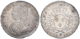 FRANCE / CAPÉTIENS - FRANCE / ROYAL
Louis XV (1715-1774). Demi-écu aux rameaux d’olivier 1729, B, Rouen.
Dy.1676 - G.313 ; Argent - 14,76 g - 32,5 mm ...