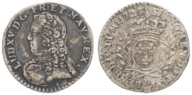 FRANCE / CAPÉTIENS - FRANCE / ROYAL
Louis XV (1715-1774). Vingtième d’écu aux rameaux d’olivier 1728, D, Lyon.
Dy.1679 - G.283 ; Argent - 1,44 g - 18 ...
