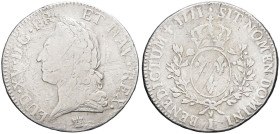 FRANCE / CAPÉTIENS - FRANCE / ROYAL
Louis XV (1715-1774). Écu dit à la vieille tête 1771, I, Limoges.
Dy.1685 - G.323 - Dav.1332 ; Argent - 28,82 g - ...