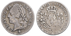 FRANCE / CAPÉTIENS - FRANCE / ROYAL
Louis XV (1715-1774). Vingtième d’écu à la vieille tête 1773, 2e semestre, A, Paris.
Dy.1689 - G.285 ; Argent - 1,...