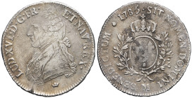 FRANCE / CAPÉTIENS - FRANCE / ROYAL
Louis XVI (1774-1792). Écu aux rameaux d’olivier 1785, M, Toulouse.
Dy.1708 - G.356 ; Argent - 28,76 g - 40,5 mm -...