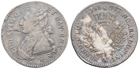 FRANCE / CAPÉTIENS - FRANCE / ROYAL
Louis XVI (1774-1792). Cinquième d’écu aux rameaux d’olivier 1788, MA, Marseille.
Dy.1710 - G.354 ; Argent - 5,87 ...