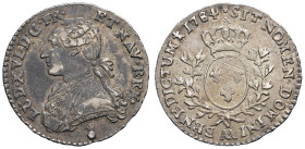 FRANCE / CAPÉTIENS - FRANCE / ROYAL
Louis XVI (1774-1792). Dixième d’écu aux rameaux d’olivier 1784, AA, Metz.
Dy.1711 - G.353 ; Argent - 2,94 g - 21 ...