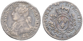 FRANCE / CAPÉTIENS - FRANCE / ROYAL
Louis XVI (1774-1792). Dixième d’écu aux rameaux d’olivier 1785, A, Paris.
Dy.1711 - G.353 ; Argent - 2,82 g - 21,...