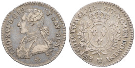 FRANCE / CAPÉTIENS - FRANCE / ROYAL
Louis XVI (1774-1792). Dixième d’écu aux rameaux d’olivier 1788, MA, Marseille.
Dy.1711 - G.353 ; Argent - 2,86 g ...