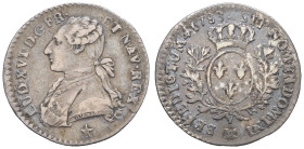 FRANCE / CAPÉTIENS - FRANCE / ROYAL
Louis XVI (1774-1792). Dixième d’écu aux rameaux d’olivier 1788, MA, Marseille.
Dy.1711 - G.353 ; Argent - 2,85 g ...
