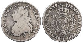 FRANCE / CAPÉTIENS - FRANCE / ROYAL
Louis XVI (1774-1792). Dixième d’écu aux rameaux d’olivier, à l’effigie du demi-louis d’Or 1790, L, Bayonne.
Dy.17...