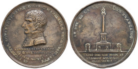 FRANCE - FRANCE
Consulat (1799-1804). Médaille, ouverture du cours Bonaparte et création de la fontaine Bonaparte à Marseille, par P. Poize An dix (18...